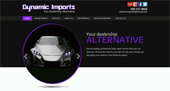 Desktop Screenshot of dynamicimports.com